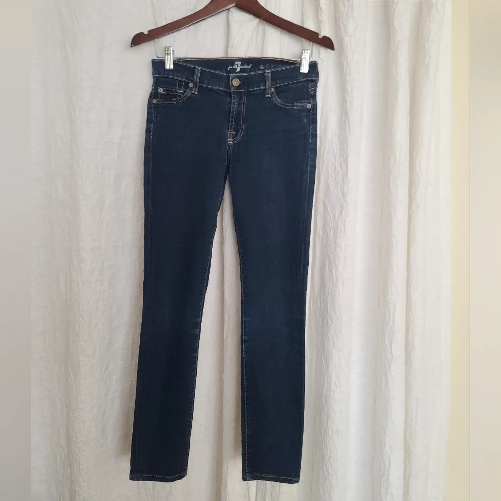 7 for all mankind the skinny size 28